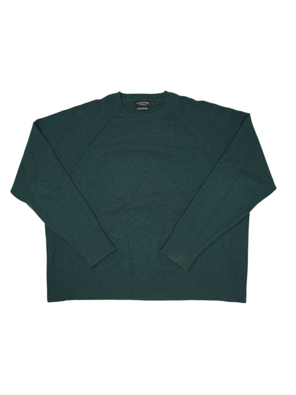 Monoprix Femme Cashmere Sweater in Green